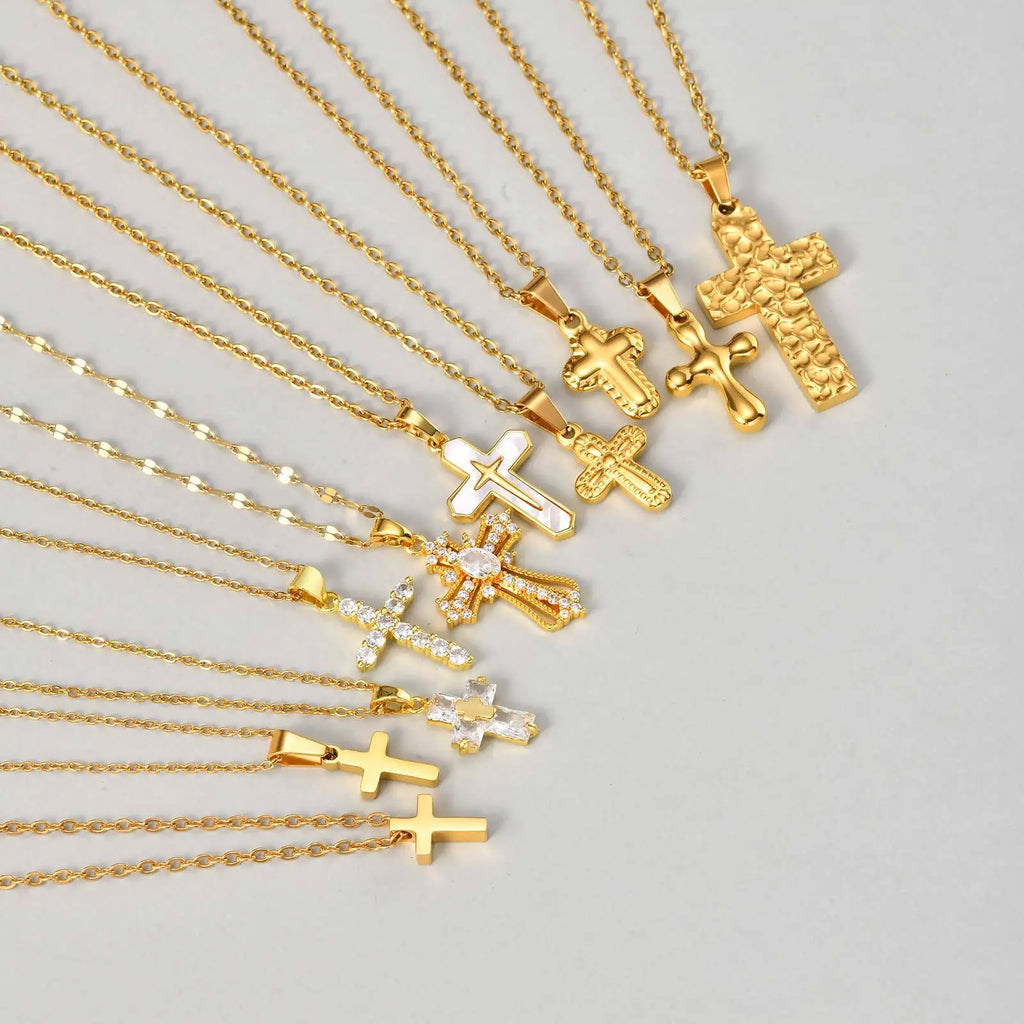 Collier Femme Croix Chrétienne