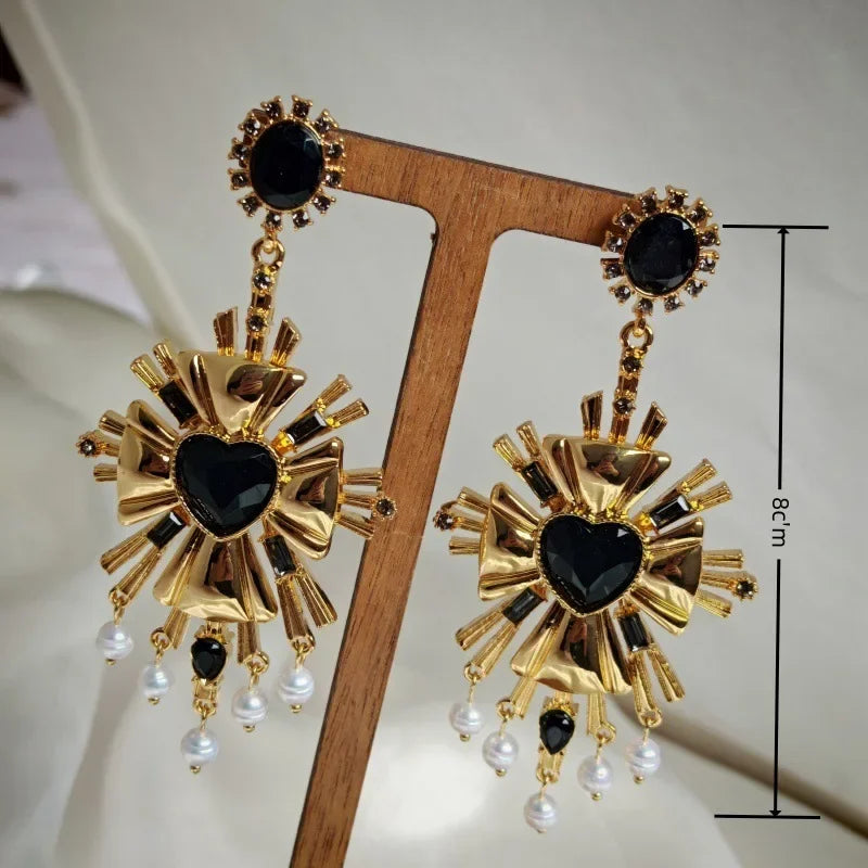 Boucles d’Oreilles Cœur en Or